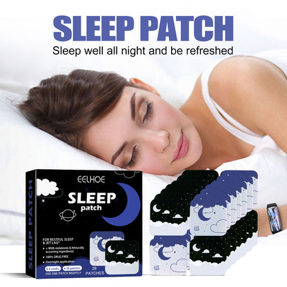 GDBadais Sleep Aid Patch, Relieve Irritability, Anxiety, Insomnia, Improve Sleep Quality And Improve Sleep Quality
