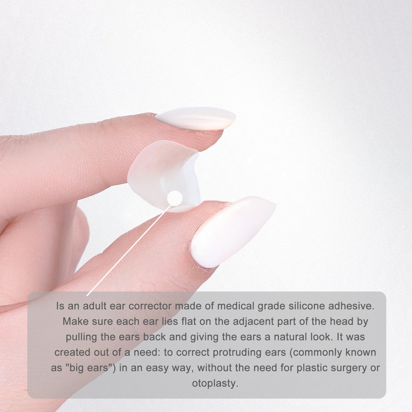 GDBadais Cosmetic Ear Correctors, Ear Display Small Support Corrects Flapper Ear Pinna Shape Waterproof Ear Stickers