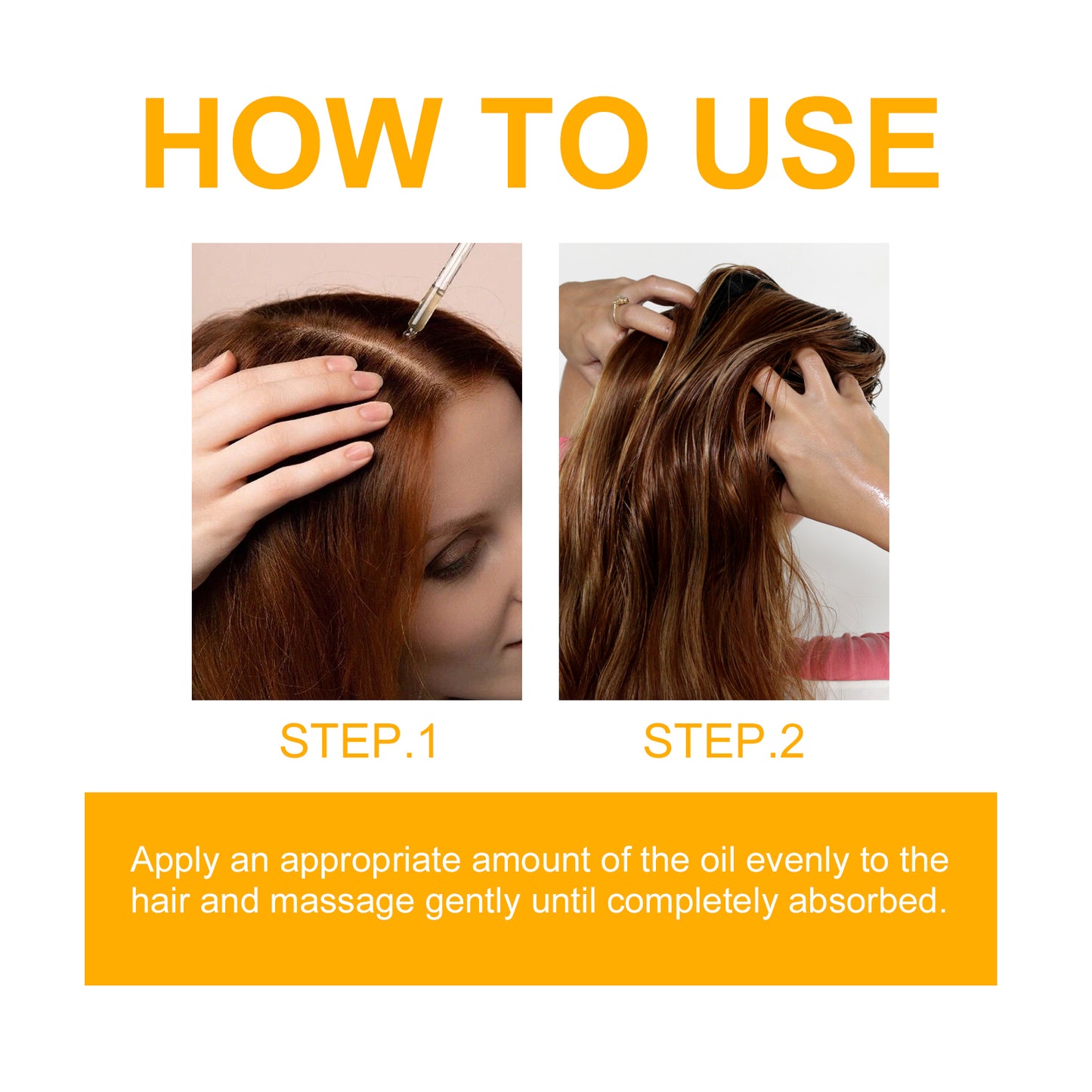 GDBadais Biotin Hair Essential Oil Deeply Moisturizes And Improves Scalp Massage Treatment Soft Hair Essential Oil