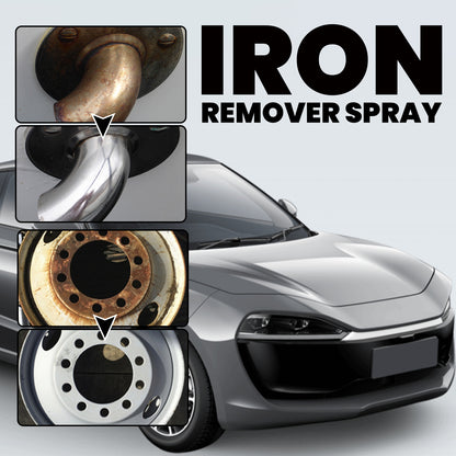GDBadais Iron Remover Spray, Vehicle Rust Polishing Cleaning Decontamination Care Multi-Purpose Maintenance Agent