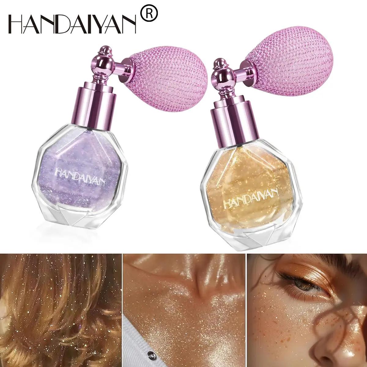 A luminous, waterproof, and smudge-proof loose powder spray designed to create a matte finish; featuring a natural powder formula, it is specially formulated for use on the nose, for contouring, and for general facial makeup.