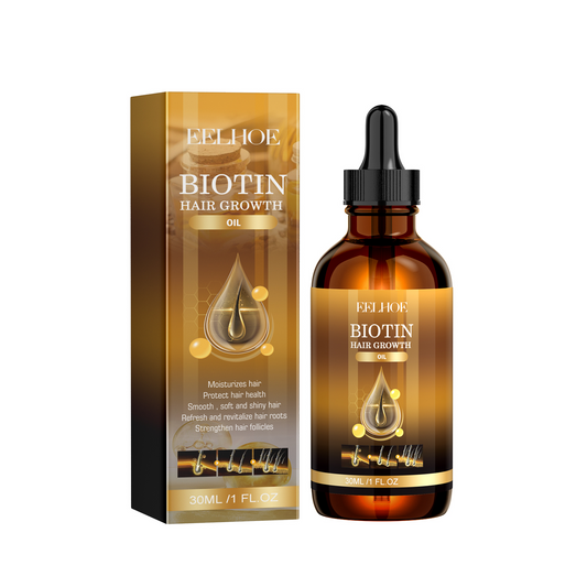 GDBadais Biotin Hair Essential Oil Deeply Moisturizes And Improves Scalp Massage Treatment Soft Hair Essential Oil
