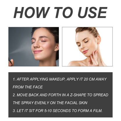 GDBadais Ultra Setting Vaporizer, Light Water Embellish Waterproof And Sweat Is Not Easy To Take Off Makeup Dizzy Makeup Oil Control Fresh Makeup Spray