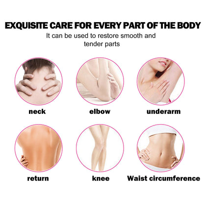 GDBadais Underarm Beauty Soap, Joint Elbow Clean Desalting Skin Melanin White Body Moisturizing Brightening Skin