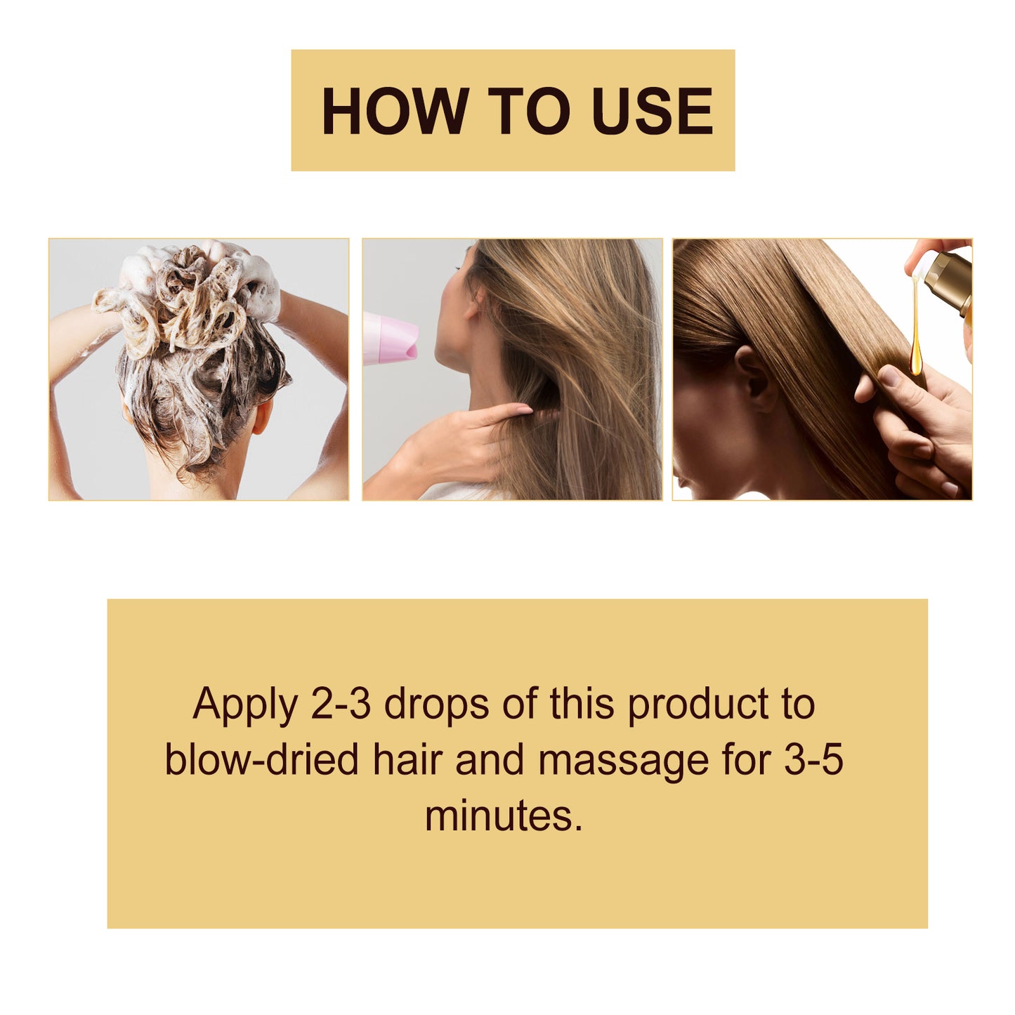 GDBadais Maca Essence Repair Collagen, Repair Bifurcate Improve Hair Moist Smooth The Hair Essence