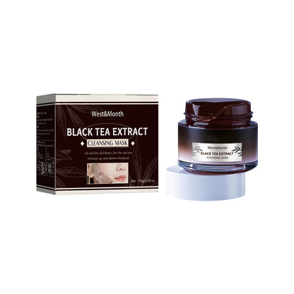 GDBadais Black Tea Mask Clean Pores Delicate Pores Brightening Skin Tender Skin Mask