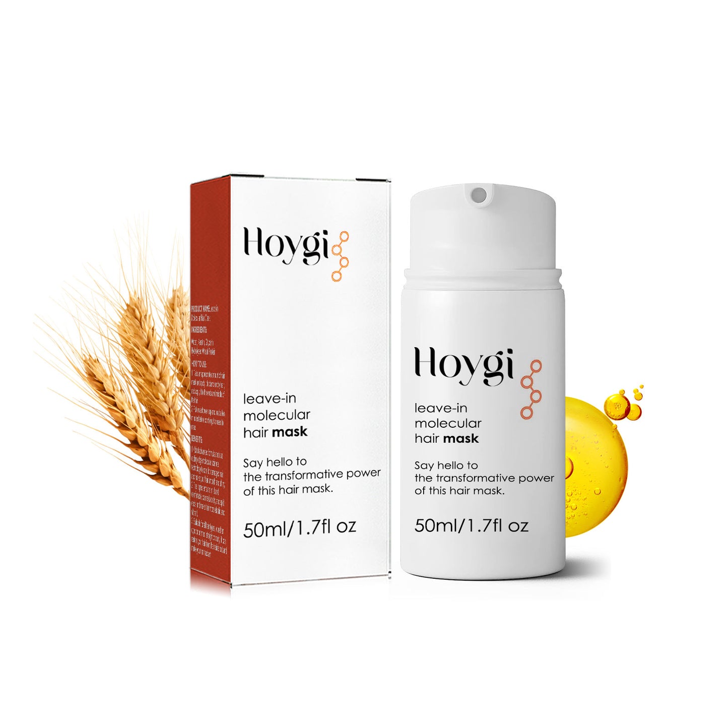 GDBadais Leave-In Hair Mask, Repair The End Of Hair Damaged By Ironing And Dyeing Dry Hair, Soft And Long-Lasting Fragrance Treatment Mask