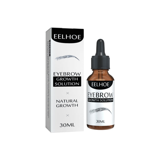 GDBadais Eyebrow Liquid Dark Thick Natural Oil Eyebrow Repair Mild Moisturizing Treatment