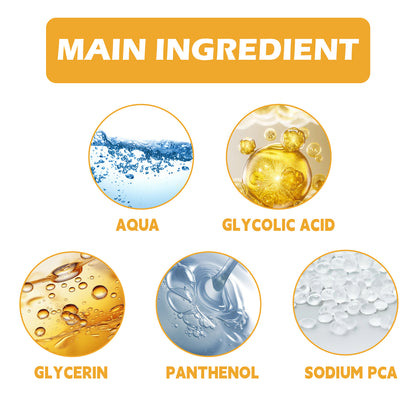 GDBadais Glycolic Acid 7% Toner, Remove Acne Lighten Acne Repair Acne Mark Moisturize Skin Toner