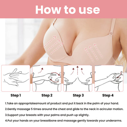 GDBadais Beauty Massage Oil Breast Gentle Moisturizing Treatment Full And Firm Breast Volumizing Massage Treatment