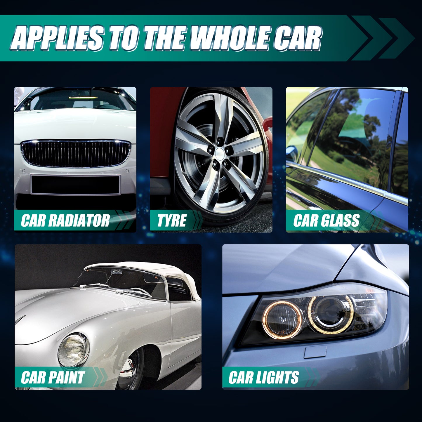 GDBadais Car Coating Spray, Liquid Glass Sealing Glaze Coating Agent For Automobile Maintenance