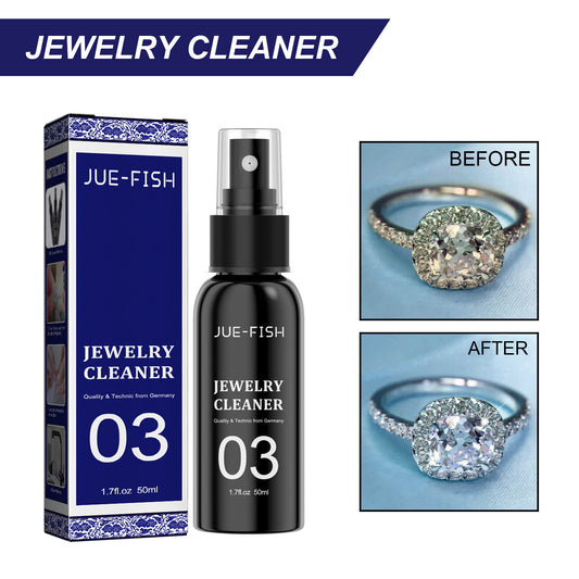 GDBadais Jewelry Cleaner Clean Diamond Ring Necklace Gold Cleaner Rust Removal Ash Removal Cleaner