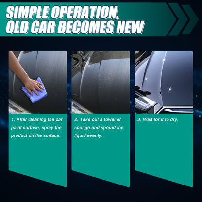 GDBadais Car Coating Spray, Liquid Glass Sealing Glaze Coating Agent For Automobile Maintenance