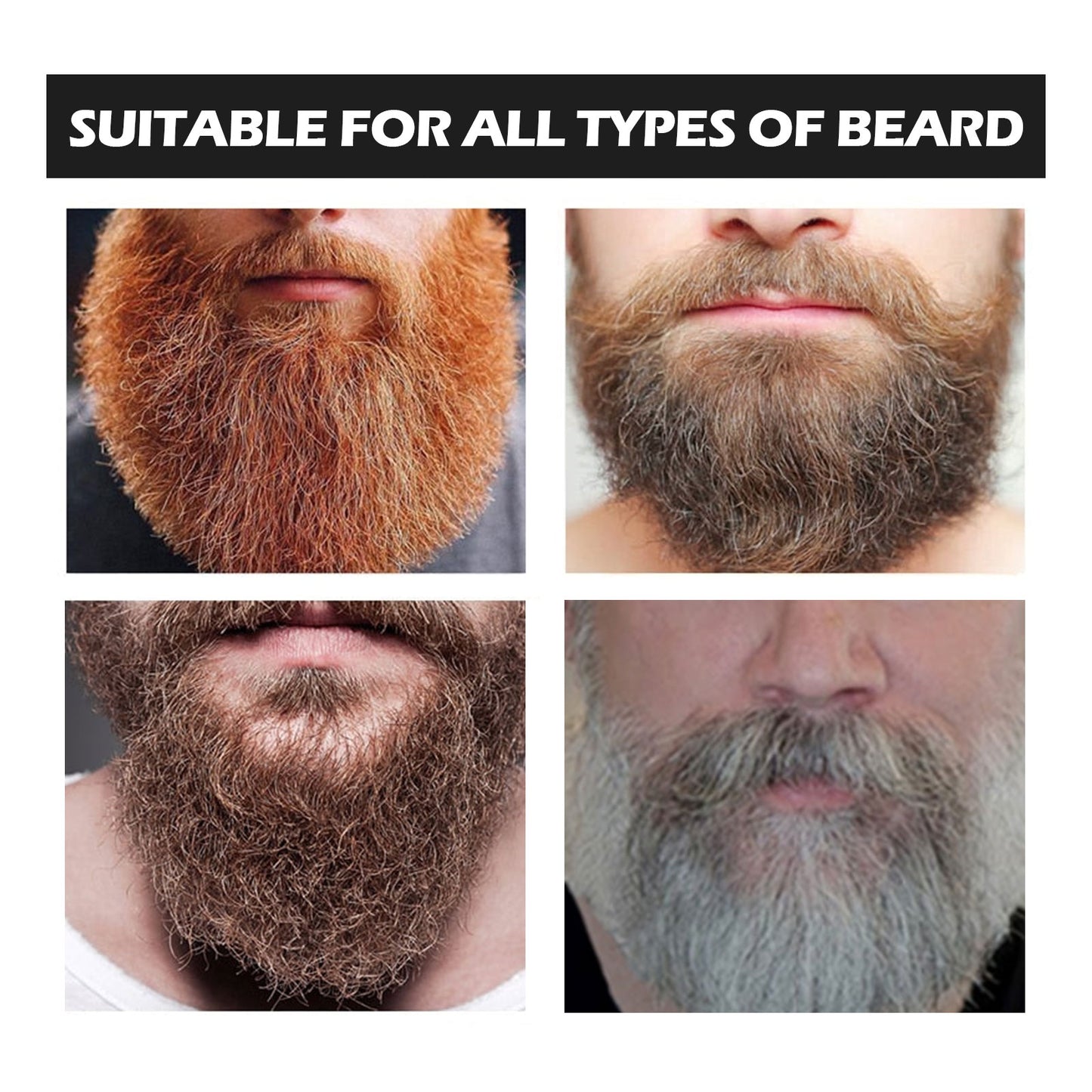 GDBadais Beard Hair Dye Color Shampoo, Quick Color Black For Men's Hair And Beard Slit Drying Treatment