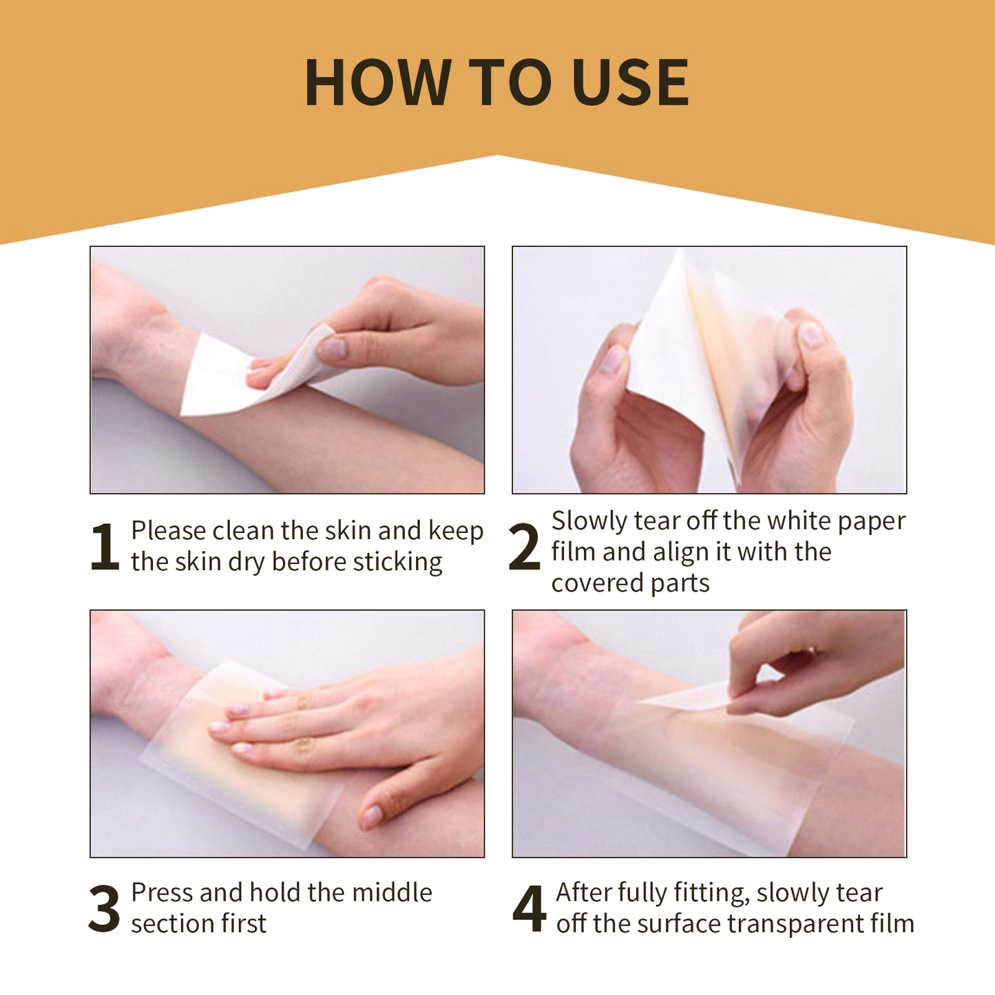 GDBadais Invisible Concealer, Skin Concealer Tattoo Scar Cover Invisible Waterproof Skin Tone Cover