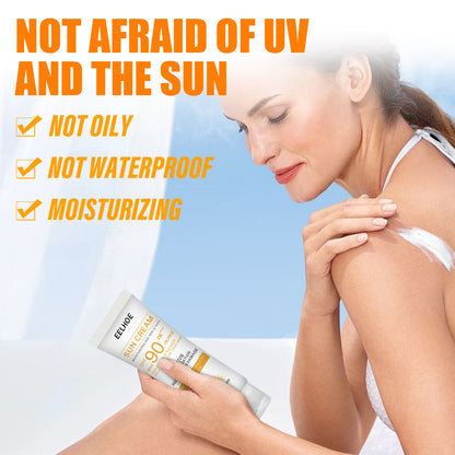 GDBadais Protective Cream Moisturizes The Face, Body And Skin Protection Without Fake White Summer Refreshing Without Greasy
