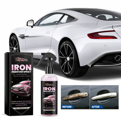 GDBadais Iron Remover Spray, Vehicle Rust Polishing Cleaning Decontamination Care Multi-Purpose Maintenance Agent