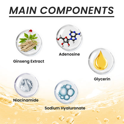 GDBadais  Ginseng Essence Water: Brightens The Complexion, Moisturizes And Repairs Dull Skin, Lightens Fine Lines, And Anti-Wrinkle Serum