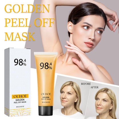 GDBadais 24k Gold Peel Mask Deeply Cleanses The Skin Of Blackheads, Pimples, Delicate Pores And Tighteners Skin Care