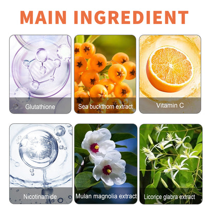 GDBadais Brightening Whitening Cream Brightening Skin To Cover Spot Acne Marks Natural No Fake White Lazy Skin Cream
