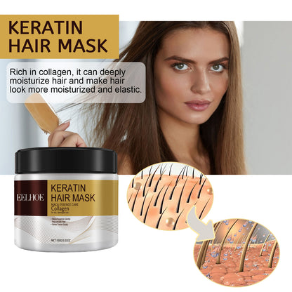 GDBadais Repair Moisturizing Hair Mask Deep Moisturizing Repair Damaged Hair Dry Split Knot Hair Mask