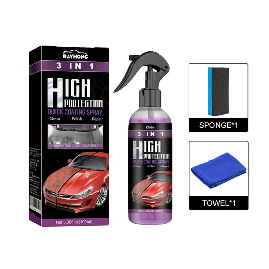 GDBadais Coating Agent 3-In-1 Oil Removal Polishing Protection Repair Scratches Car Paint Cleaning And Maintenance Coating