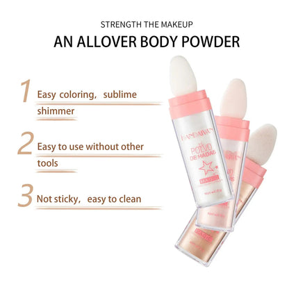 Shimmering Spirit Body Glitter — Illuminating Highlighter & Body Shimmer Powder: Create radiant, glowing skin. The ultimate choice for a dazzling party look | Shimmering Spirit Dust — Crafted exclusively for parties.